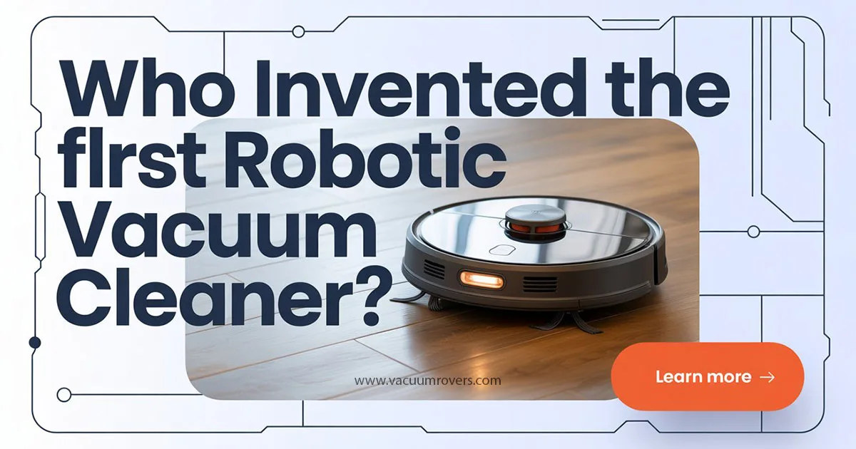 Who Invented the First Robotic Vacuum Cleaner