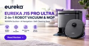 Eureka J15 Pro Ultra 2-in-1 Robot Vacuum & Mop Review