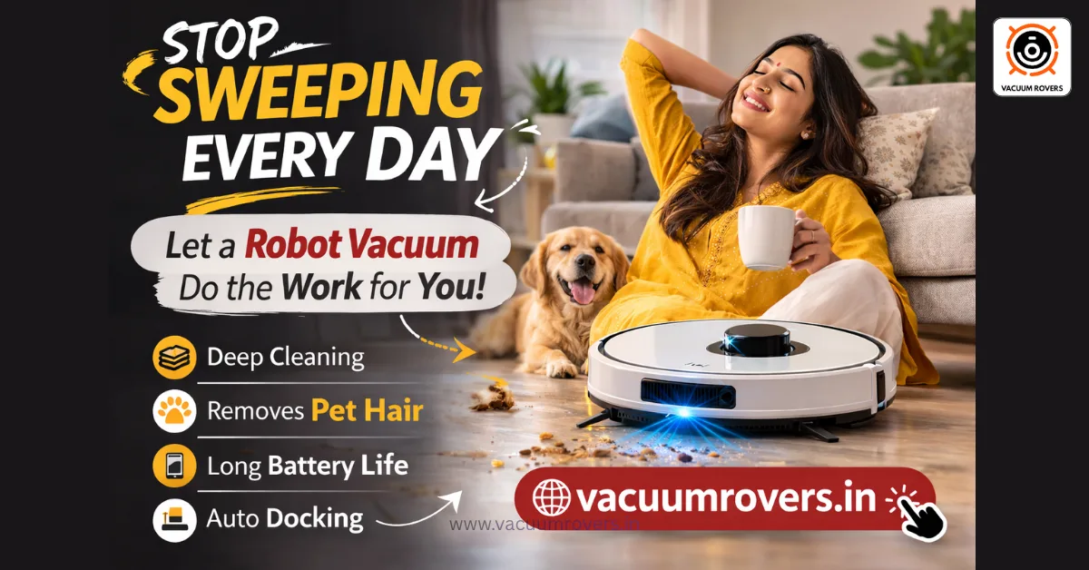 Stop Sweeping Every Day – Best Robot Vacuums for Indian Homes