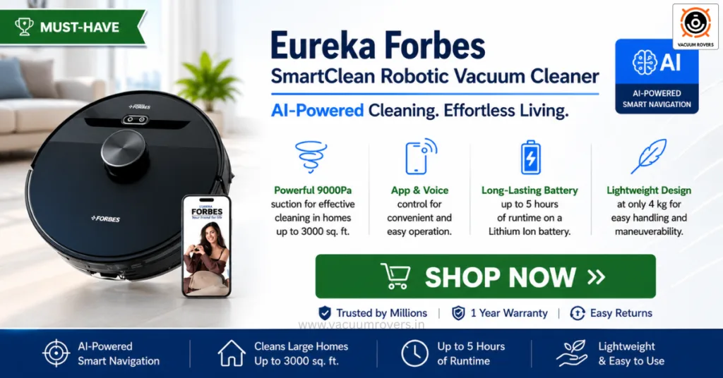 Eureka Forbes SmartClean Nuo S2 Review