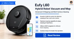 Eufy L60 Hybrid Robot Vacuum Review