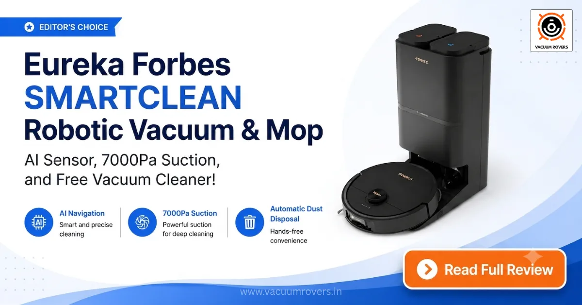 Eureka Forbes SMARTCLEAN Robotic Vacuum