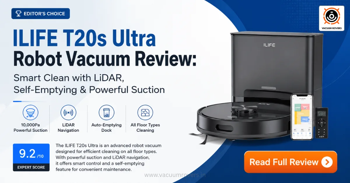 ILIFE T20s Ultra Robot Vacuum